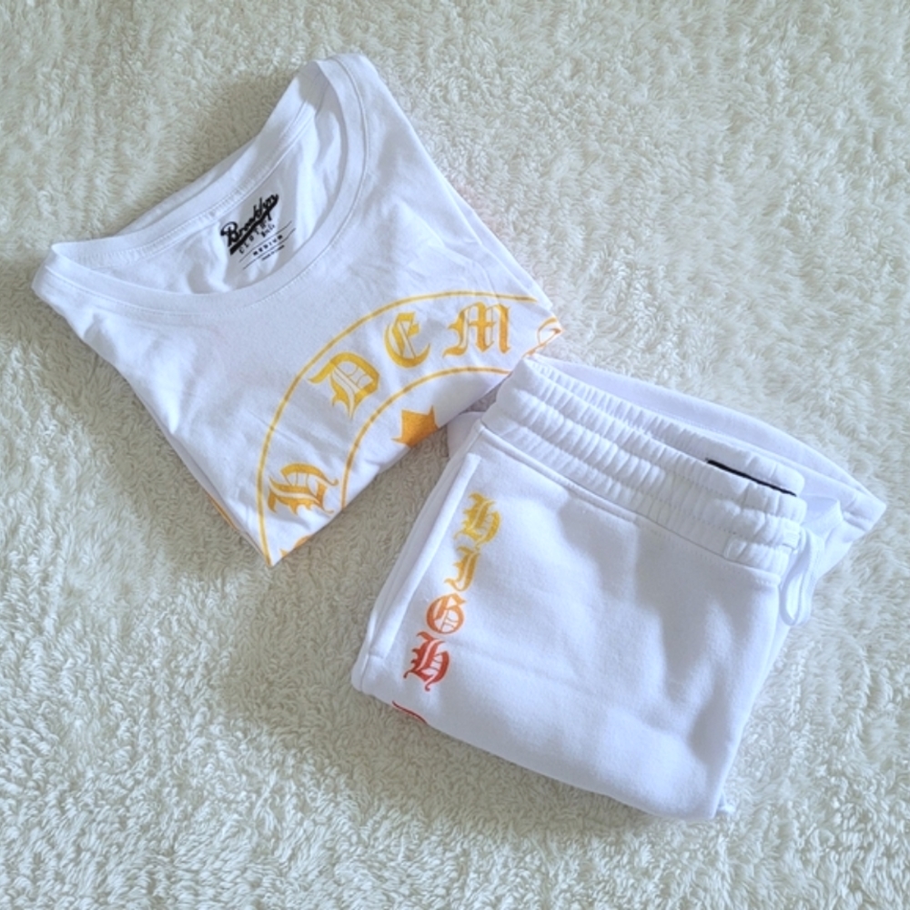 Brooklyn🏙 Cloth Mfg. Co. Knit Tee👕 and Fleece Shorts🩳 Set - NWT